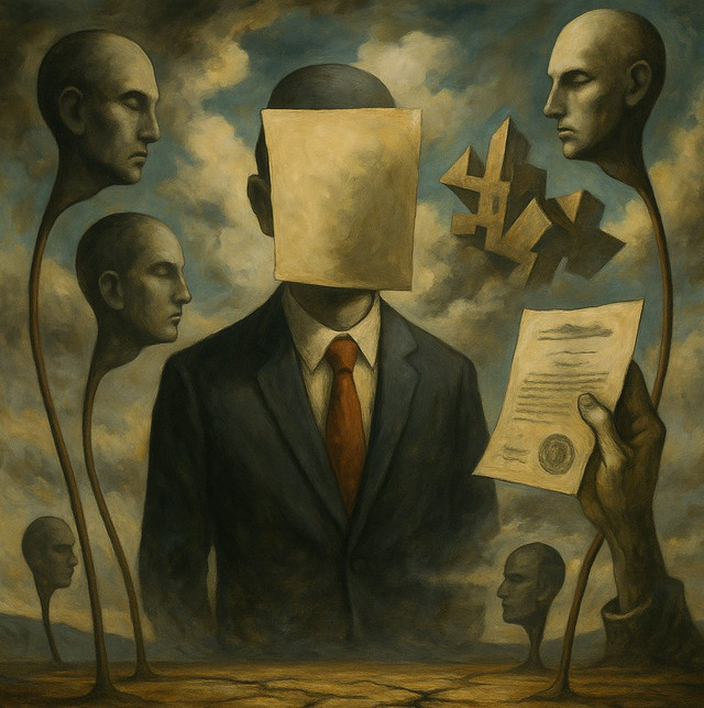 ilustrasi polemik ijazah Jokowi (gambar: dibuat oleh AI).