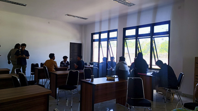 Suasana mediasi penganiayaan siswa SMKN 7 Kota Denpasar, Bali. Foto: Denita BR Matondang/kumparan