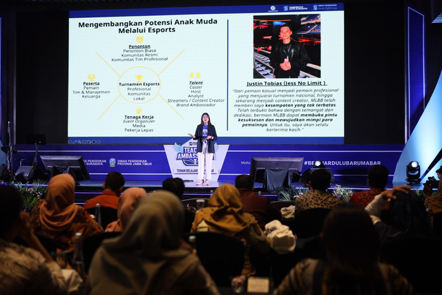 MLBB Teacher Ambassador resmi hadir di Surabaya Foto: Dok. Istimewa