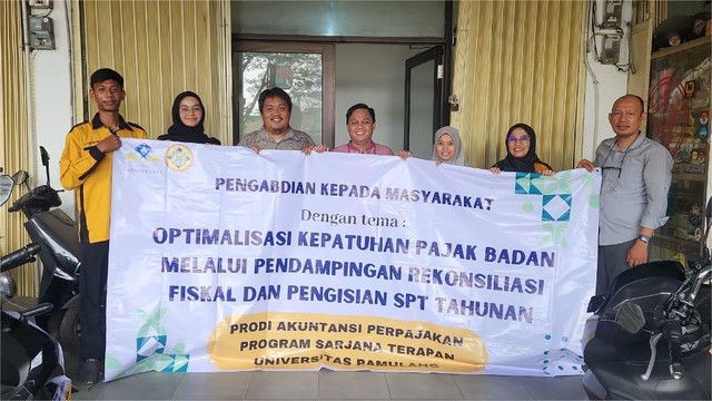Ilustrasi : Kegiatan PKM Dosen Unpam. Sumber : Dokumentasi Pribadi