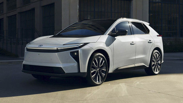 Mobil listrik Toyota bZ untuk pasar Amerika. Foto: dok. Toyota