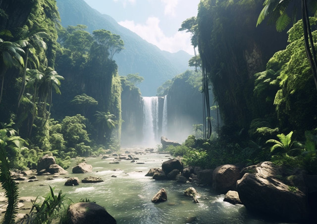 Air Terjun Karawa, Foto Hanya Ilustrasi, Bukan Gambar Sebenarnya, Sumper Foto: Pexels/ Jonathan Borba