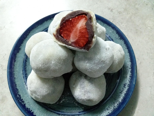 Kue tradisional Jepang. Foto adalah mochi, kue khas Jepang. Sumber: Pixabay/Jaonun