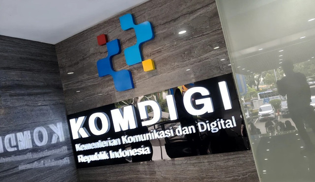 Ilustrasi logo Kementerian Komunikasi dan Digital (Sumber: Kumparan)