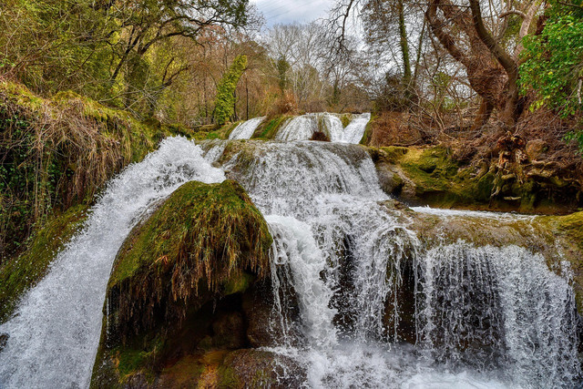 Air Terjun Putri Nglirip (Foto hanya ilustrasi, bukan tempat sebenarnya) Sumber: pixabay/  lecreusois