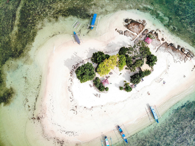 Pulau di Lombok yang Terkenal  (Foto hanya ilustrasi, bukan tempat sebenarnya) Sumber: pixabay/ sulox32