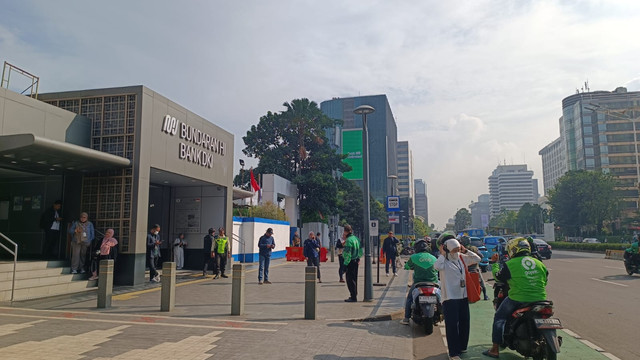 Suasana Stasiun MRT Bundaran HI Bank DKI, Jakarta Pusat. Foto: Zamachsyari/kumparan