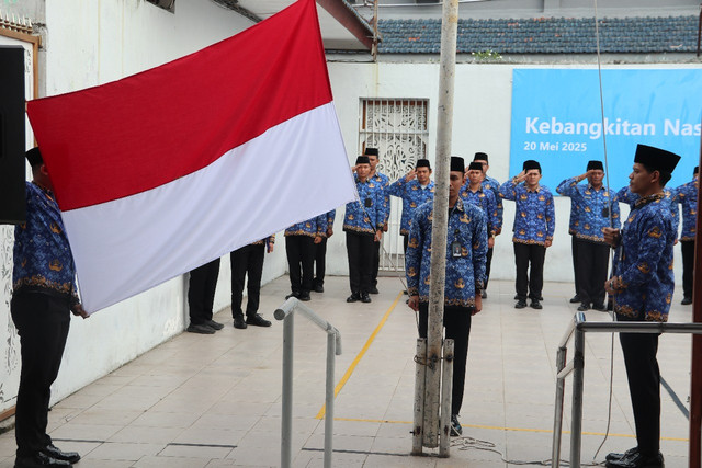 Rutan Gresik Gelar Upacara Peringatan Hari Kebangkitan Nasional ke-117 (1)