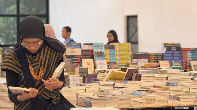 Jogja Art+ Books Festival (JAB Fest) 2025 yang berlangsung 19 Mei hingga 2 Juni. Foto: Dok. Arif UT/Pandangan Jogja