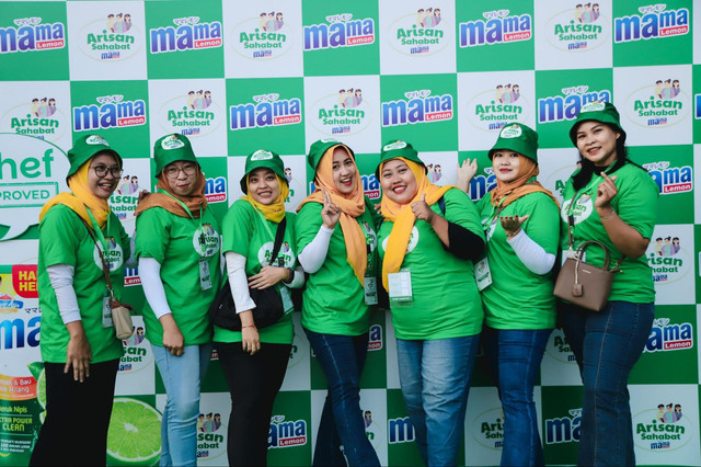 Festival Arisan Sahabat MAMA di Jakarta International Velodrome pada Minggu (11/5). Foto: kumparan