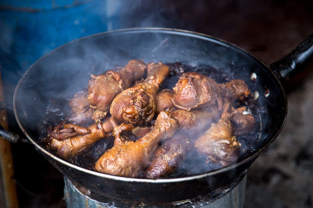 Ilustrasi Presto Daging Ayam Berapa Menit,Foto:Pexels/e2ghost