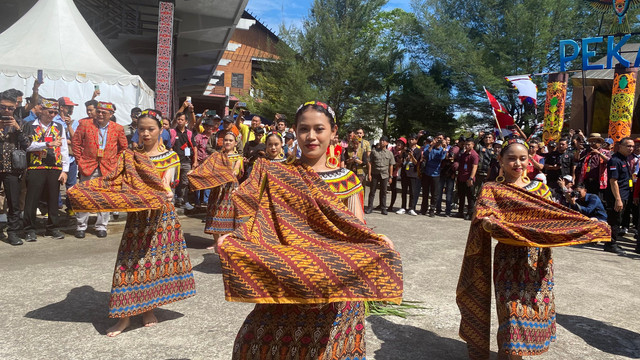 Pekan Gawai Dayak ke-39 di Rumah Radakng Pontianak, berlangsung dari 20-24 Mei 2025. Foto: Alycia Tracy Nabila/Hi!Pontianak