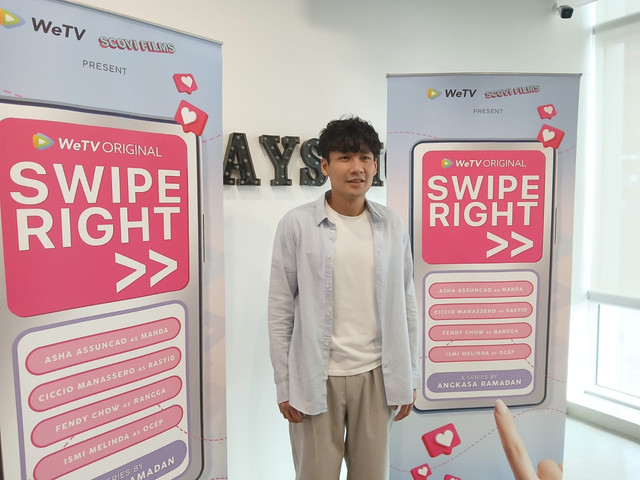 Fendy Chow hingga Ciccio Manassero terlibat dalam serial Swipe Right. Foto: Dok. Istimewa