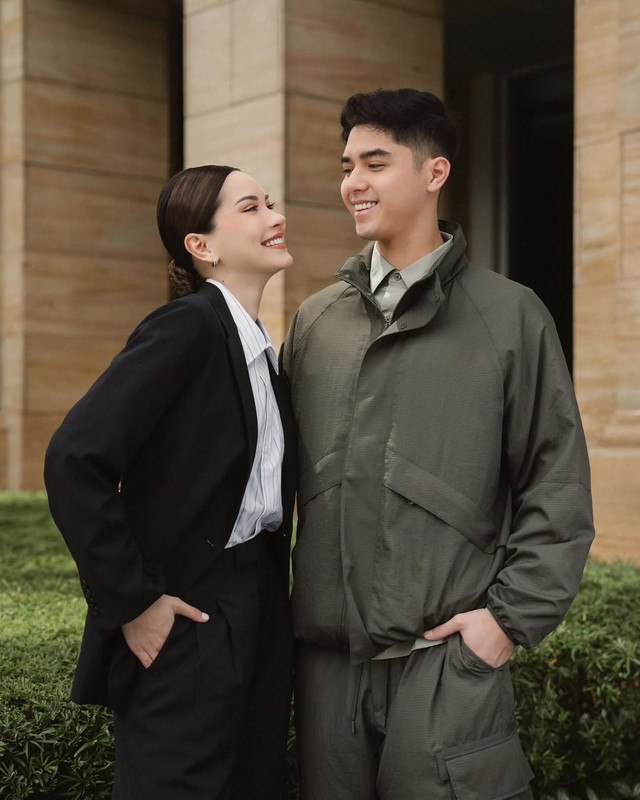 Al Ghazali dan Alyssa Daguise. Foto: Instagram @alghazali7