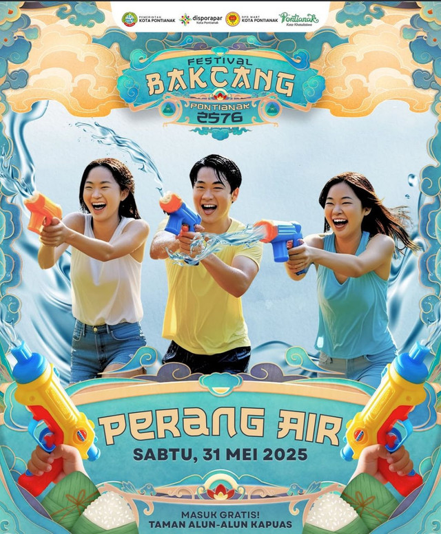 Jadwal festival Bakcang. Foto: Dok. instagram @capgomehpontianak