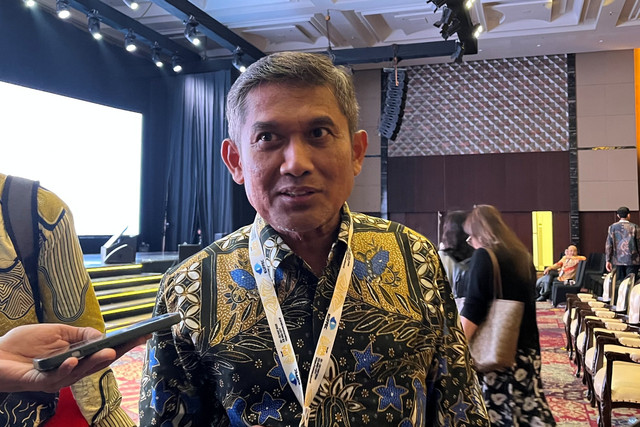 Deputi Eksploitasi SKK Migas Taufan Marhaendrajana saat IPA Convex 2025, Kamis (22/5/2025). Foto: Fariza Rizky Ananda/kumparan