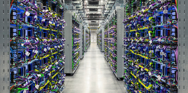 Ilustrasi data center Google Cloud. Foto: Google Cloud