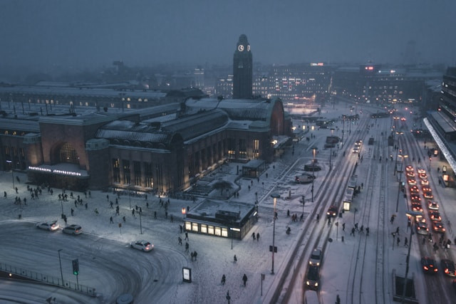 Sisi gelap Finlandia. Foto: Helsinki. Sumber: Unsplash/Alexandr Bormotin