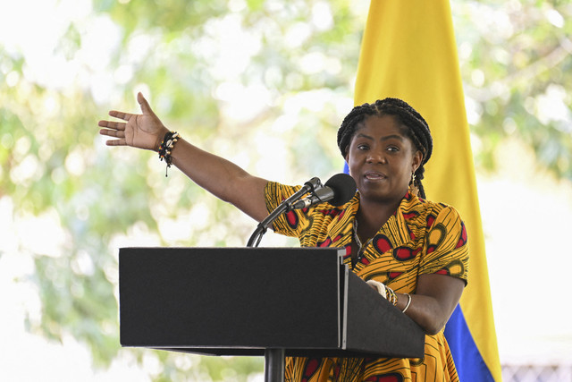 Wakil Presiden Kolombia Francia Marquez. Foto: Joaquin Sarmiento/AFP