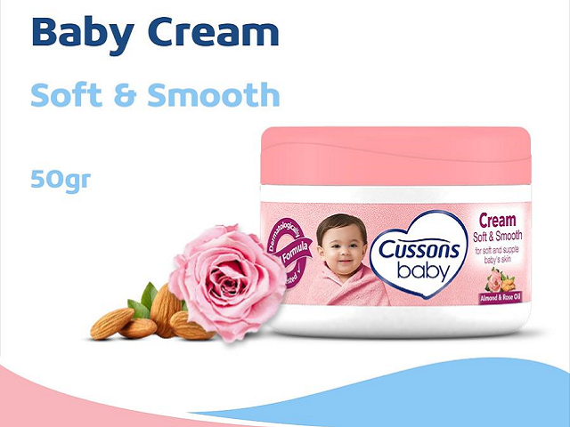 Manfaat Cusson Baby Cream pink. Foto adalah Cussons Baby Soft and Smooth Cream. Sumber: tokopedia.com/cussonsofficial.