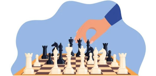 Memainkan bidak catur adalah langkah yang penuh pertimbangan strategis. (Sumber: Shutterstock)