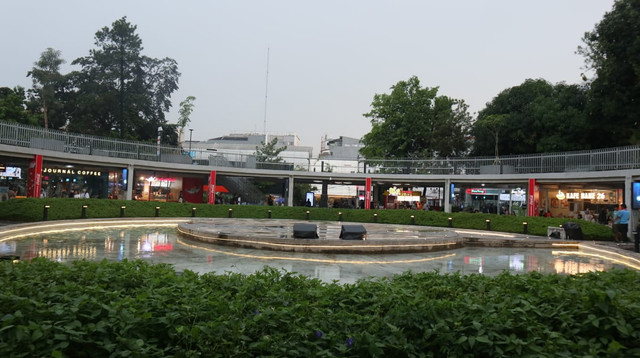 Taman Literasi, Blok M, Jakarta Selatan