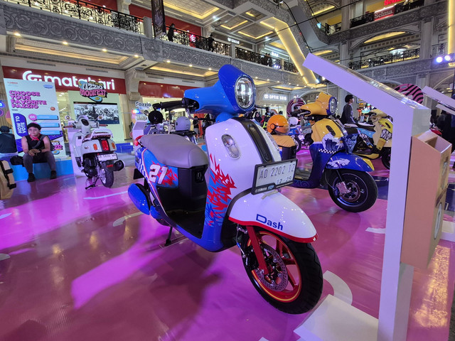 Yamaha Fazzio Modifest 2025 di Yogyakarta. Foto: Aditya Pratama Niagara/kumparan