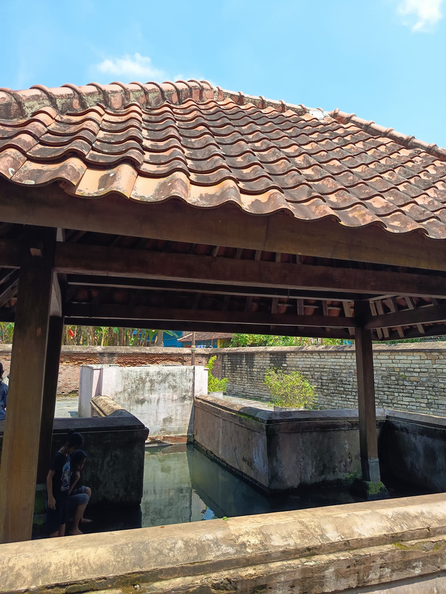 Lokasi Sendang Seliran di dalam Makam Raja-raja Mataram Kotagede, sumber: dokumentasi pribadi 