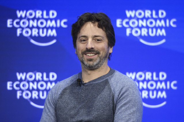 Salah satu pendiri Google, Sergey Brin. Foto: Fabrice Coffrini/AFP