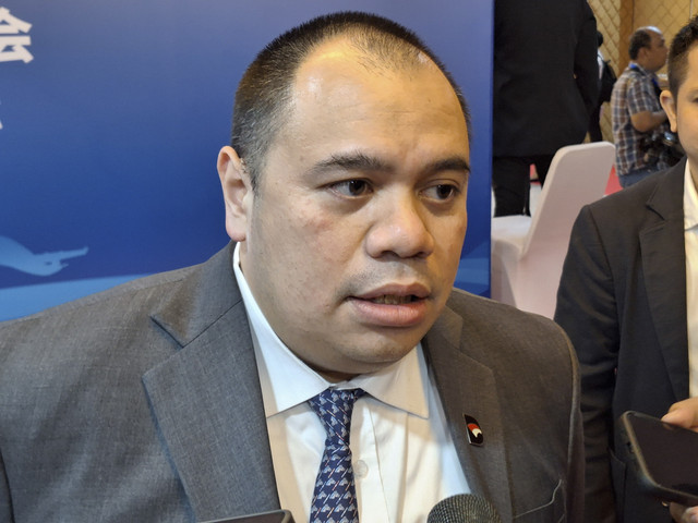 Chief Investment Officer (CIO) di Badan Pengelola Investasi Danantara Pandu Sjahrir ditemui usai Inaugural Global Business Summit on Belt and Road Infrastructure di Kantor Kementerian Investasi, Jakarta Selatan pada Minggu (25/5/2025). Foto: Argya D. Maheswara/kumparan 