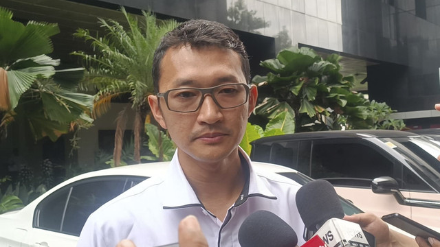 Jubir KPK Budi Prasetyo di Kantor KPK, Jakarta, Senin (26/5). Foto: Thomas Bosco Foto: Thomas Bosco/kumparan