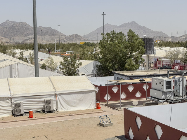 Tenda untuk jemaah haji di Arafah. Foto: Moh Fajri/kumparan