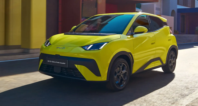 BYD Dolphin Surf, kembaran BYD Seagull di pasar Eropa. Foto: BYD