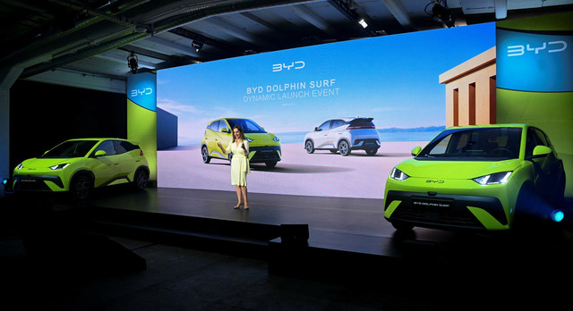 BYD Dolphin Surf, kembaran BYD Seagull di pasar Eropa. Foto: BYD