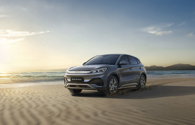 BYD Atto 3 Advanced STD resmi meluncur di Indonesia. Foto: BYD