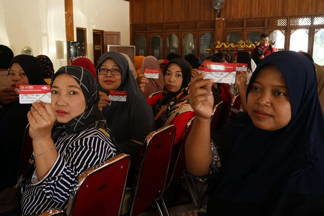 Penerima Bansos. Foto: Kemensos RI