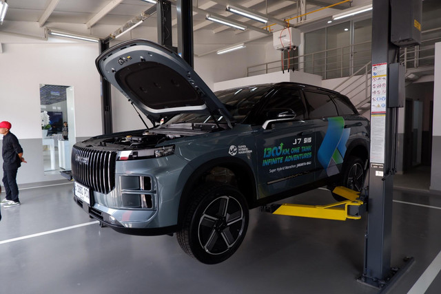 Peresmian diler pertama Jaecoo di Jakarta Barat. Foto: Aditya Pratama Niagara/kumparan