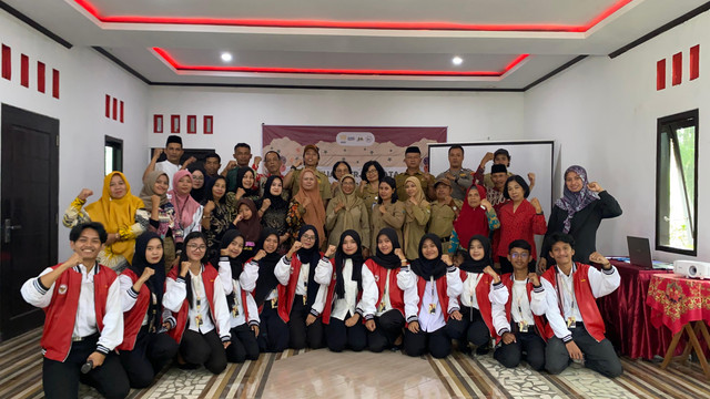 Kegiatan Pelepasan UNNES GIAT 11 (Dok. Pribadi)