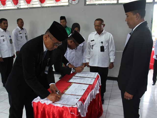 Kalapas Klaten Lantik 2 Pejabat Baru