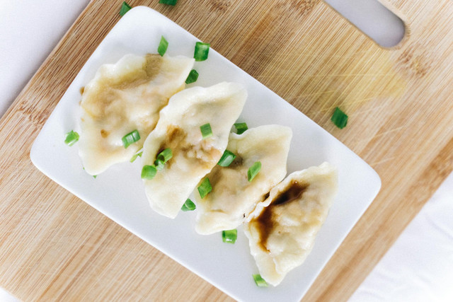 Isian gyoza, foto: gyoza, Pexels/Anna Tarazevich