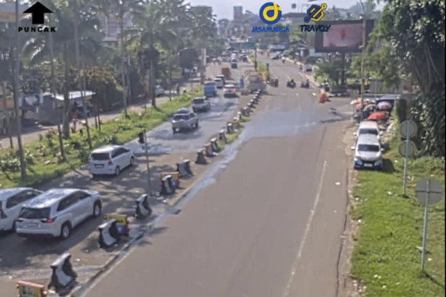 Lalin Tol Jagorawi menuju Puncak. Foto: Dok. Travoy Jasa Marga