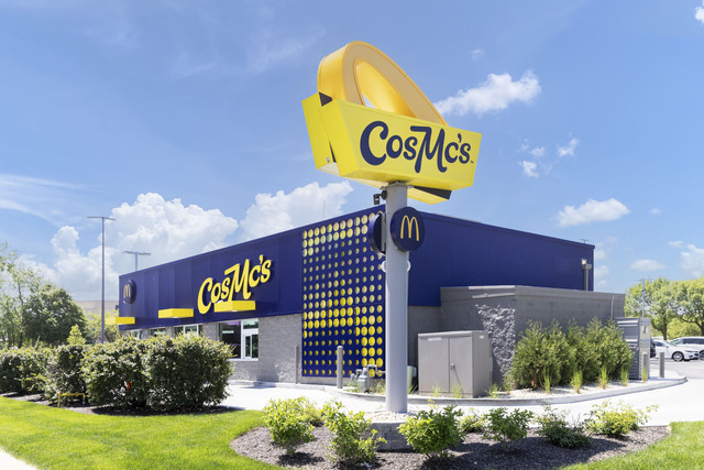 Ilustrasi restoran CosMC, bisnis kedua McDonald's AS. Foto: Joseph Hendrickson/Shutterstock