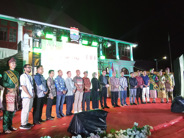 Launching Pentas Seni dan Budaya Palembang di Museum SMB 2/Anyelir. 