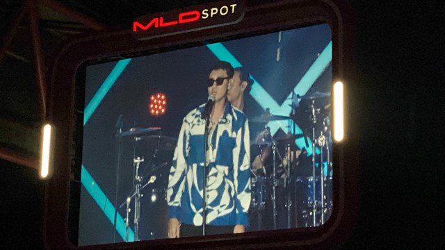 Nyoman Paul tampil di Java Jazz Festival 2025, Jiexpo Kemayoran, Jumat (30/5). Foto: Giovanni/kumparan