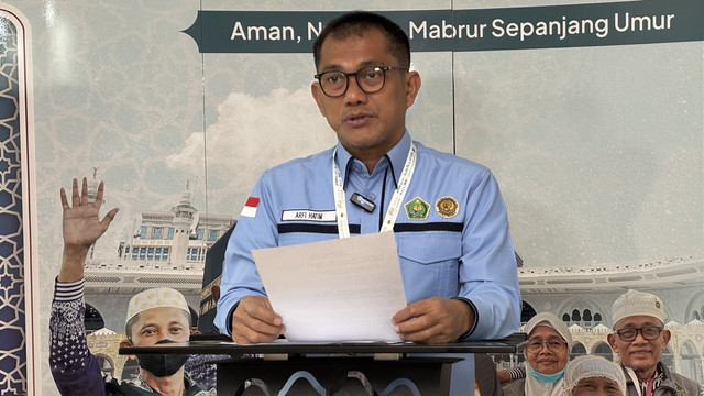 Sekretaris Ditjen Penyelenggaraan Haji dan Umrah Kemenag, Arfi Hatim. Foto: Moh Fajri/kumparan
