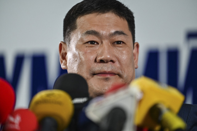 Perdana Menteri Mongolia Luvsannamsrain Oyun-Erdene. Foto: Hector Retamal/AFP