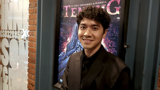 Emir Mahira dalam Gala Premiere film Tenung, CGV Grand Indonesia, Jakarta Pusat, Senin (2/6/2025). Foto: Giovanni/kumparan