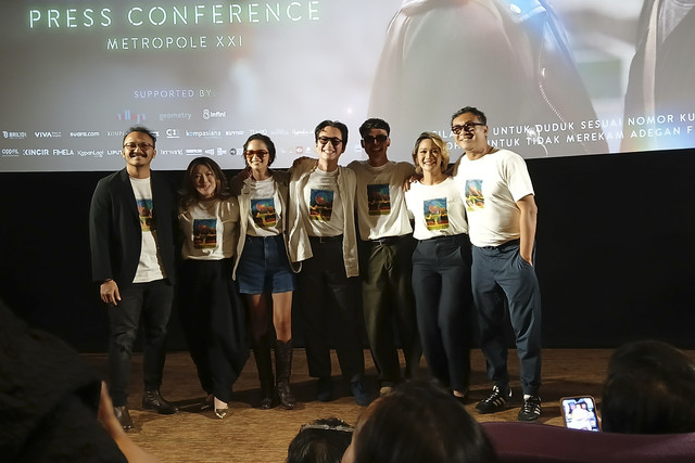 Konferensi pers film Sampai Jumpa, Selamat Tinggal di XXI Metropole, Senin (2/6/2025). Foto: Vincentius Mario/kumparan