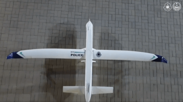 Drone polisi Arab Saudi mengawasi  musim haji 2025. Foto: Dok. Security KSA