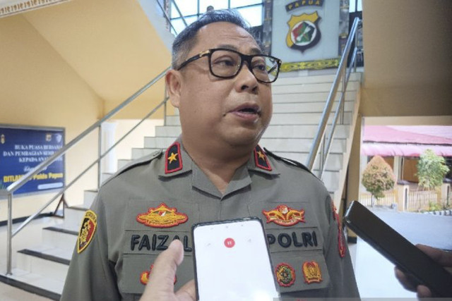 Kaops Satgas Damai Cartenz Brigjen Polisi Faizal Rahmadani. Foto: Evarukdijati/ANTARA